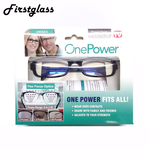 PANDER Newest Mulifocal One Power Readers High Quality Women Men Auto Adjusting Bifocal Reading Glasses +50 to +250 Dropshipping ► Photo 1/6