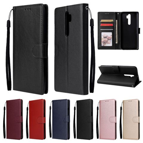 Leather Flip Case For OPPO A9 A5 2022 Realme 3 5 Pro XT X50 X2 Pro Reno Z 2Z 3 Pro Ace A91 A81 A31 2022 F15 F11 Pro Case Cover ► Photo 1/6