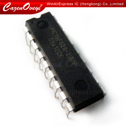 10pcs/lot PIC16F628 PIC16F628-20I/P DIP-18 In Stock ► Photo 1/1