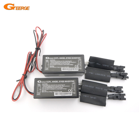 Geerge Excellent 2 pcs Inverters Ballast for CCFL Angel Eyes Halo Rings High Brightness & Low Consumption ► Photo 1/6