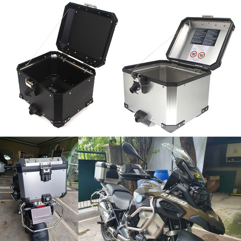 For BMW R1200GS R1250GS ADV Adventure R 1200 1250 GS R1200GSA R1250GSA 2013-2022 Motorcycle Top Case Tail Box Aluminum Topcase ► Photo 1/1