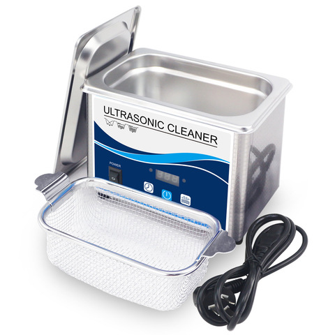 Ultrasonic Cleaner Stainless Steel Washing Bath Machine Glasses Jewelry Watch Denture Mini Ultrasound Wave Cleaning Tank ► Photo 1/5