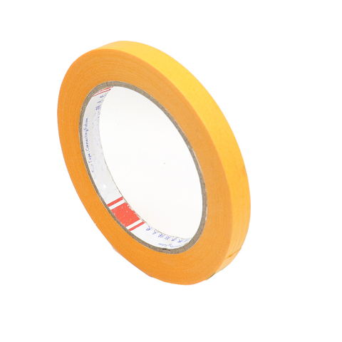 5mm/8mm/10mm/12mm/15mm/18mm 244 yellow textured paper high temperature masking tape 200 Degree For Car Baking paint Protection ► Photo 1/1