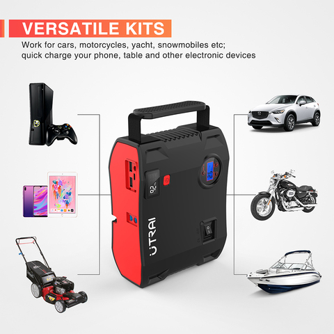 22000mAh Portable Car Battery Jump Starter Power Bank Emergency Booster  Charger Booster 12V Petrol Diesel Auto Starting Device - AliExpress