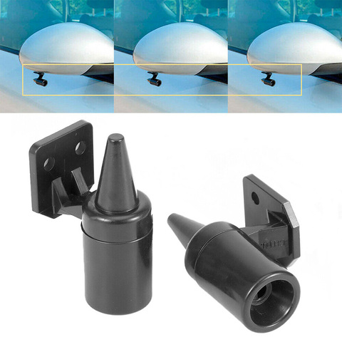 2PCS Ultrasonic Whistles Safety Sound Alarm Black Car Deer Animal Alert Warning ► Photo 1/6