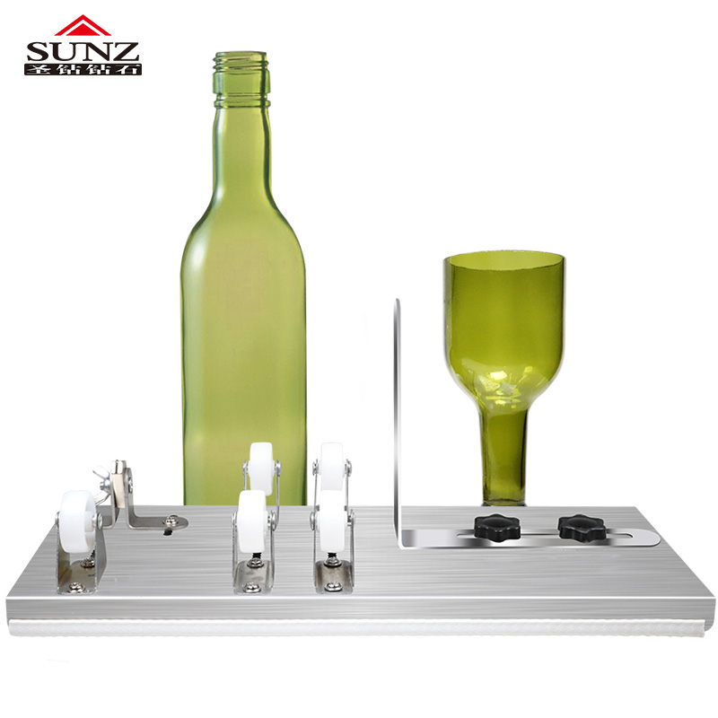 Glass Bottle Cutter Tool Square Round Wine Beer Glass Sculptures