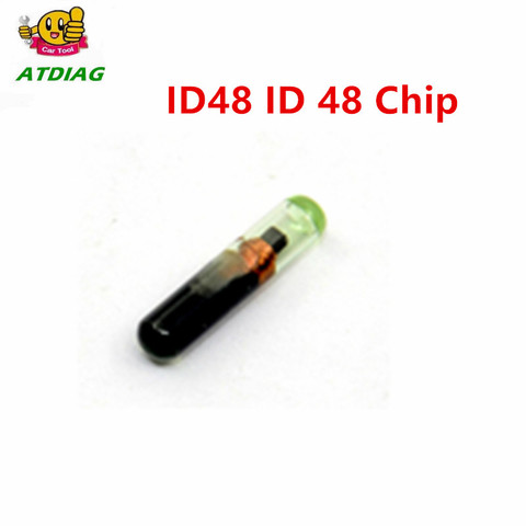 1pcs key transponder chip id 48 ID48 Chip ID:48 Glass Chip Car OEM id 48 megamos crypto chip free shipping ► Photo 1/6