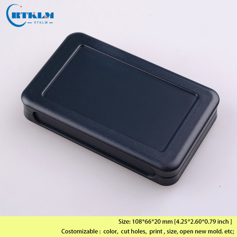 Handheld housing for electronics box plastic enclosure abs plastic project case diy junxtion box instrument cases 108*66*20mm ► Photo 1/5