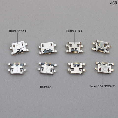 high-quality 5PCS 10PCS 5pin micro usb jack connector charging port socket female for xiaomi redmi 4A 4X 5 5A 5PLUS 6 6A 6PRO S2 ► Photo 1/5