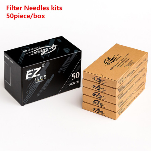 50Pcs Assorted FILTER Tattoo Cartridge Needles Mixed #10 #12 RL RS M1C M1 for Rotary Cartridge Tattoo Machine Pen  Tattoo Girps ► Photo 1/1