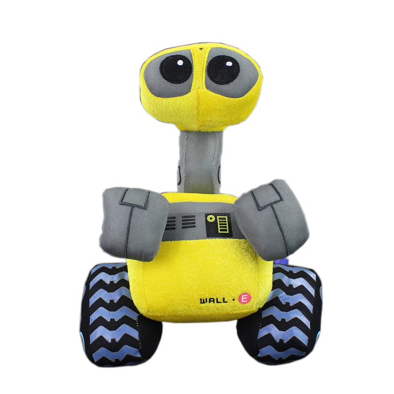 Buy Online 28cm Wall E Plush Toy Kawaii Wall E Robot Soft Stuffed Brinquedos For Kids Alitools