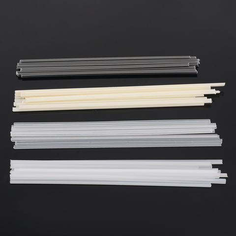 50pcs Plastic Welding Rods Bumper Repair ABS/PP/PVC/PE Welding Sticks Welding Soldering Supplies Grey White Black Beige Color ► Photo 1/4