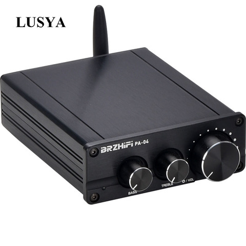 Lusya TPA3116D2 Bluetooth 5.0 HiFi Subwoofer Power Amplifier Csr8675 APTX HD 200W Stereo Channel Home Audio For 3-12 Inch T1174 ► Photo 1/6
