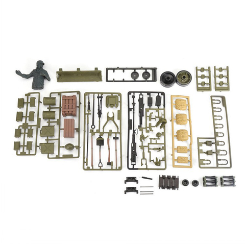 FBIL-for 1/16 Henglong Tank 3898-1 USA Sherman M4A3 RC Tank Plastic Soldier Accessories Parts Bag ► Photo 1/6