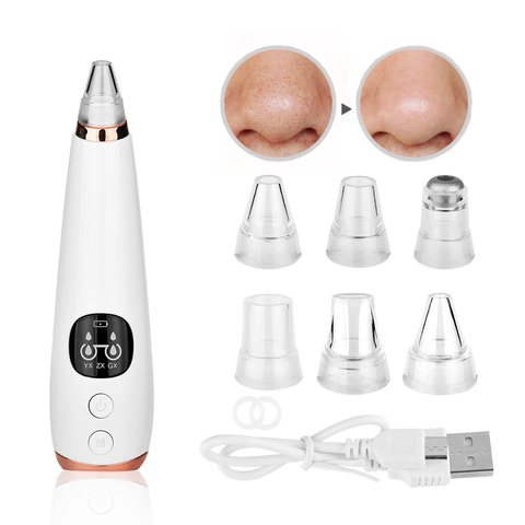 Electric Blackhead Remover Black head Vacuum Pore Cleaner Nose Face Deep Cleansing Skin Care Machine Birthday Gift Dropshipping ► Photo 1/5