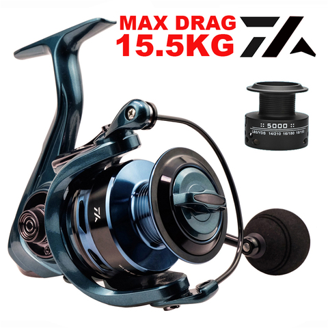 High Quality 14+1BB Double Spool  Fishing Reel 5.5:1 4.7:1 Gear Ratio High Speed Spinning Reel Casting reel Carp For Saltwater ► Photo 1/6