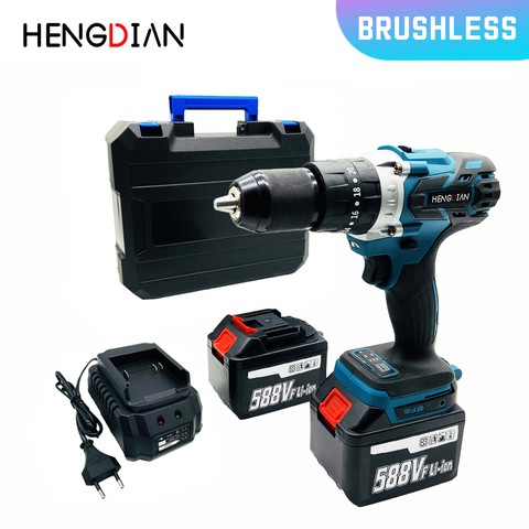 MAKITA Mode Lithium Electric Brushless Screwdriver Impact Drill Ice Drill with High Torque ► Photo 1/6