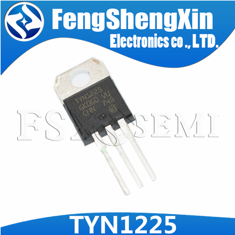 10pcs/lot  TYN1225RG TYN1225 thyristor TO-220 ► Photo 1/2