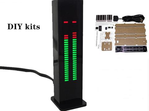 AS30 30 Segment Stereo Music Spectrum Analyzer LED Level Display Kits VU Meter ► Photo 1/3
