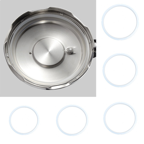 16 18 20 22 24cm Replacement Silicone Pressure Cooker Gaskets Rubber Clear Electric Pressure Cooker Gasket For Kitchen Tools ► Photo 1/6