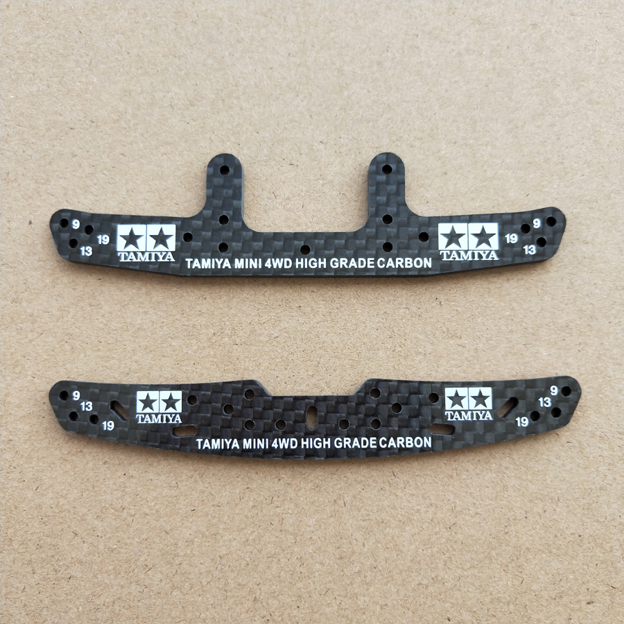 J-CUP HG Front&Rear Multi Roller Stay Carbon Fiber Plate for Tamiya 4WD Car 
