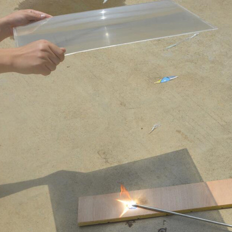 500x500mm Large Solar Concentrate Fresnel Lens Optical PMMA Make Fire Tools Big Face  Magnifier Lens Focal Length 620mm ► Photo 1/4