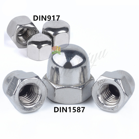 M3 M4 M5 M6 M8 M10 M12 M14 M16 M18 M20 304 Stainless Steel Cap Nuts In Acorn Nuts ► Photo 1/3