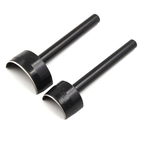 DIY1/2 Semicircle Punching Stitching Cut Steel Leather Corner Cutter Kits Manual Round Leather Punch Tool Belt arc shape tools ► Photo 1/6