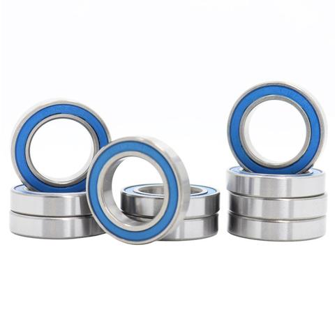 6802RS Bearing 10PCS 15x24x5 mm ABEC-3 Hobby Electric RC Car Truck 6802 RS 2RS Ball Bearings 6802-2RS Blue Sealed ► Photo 1/6