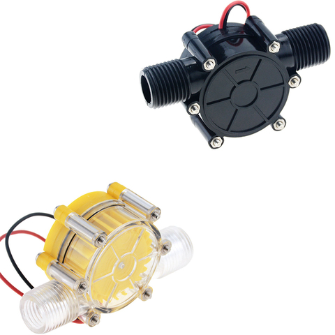 DC 5V 12V 80V 10W Water Flow Pump Mini Hydro Generator Turbine Flow Hydraulic Conversion For Energy Conversion Energy Generators ► Photo 1/6