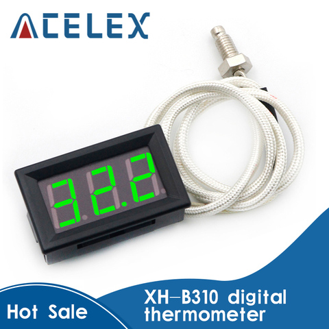 XH-B310 Digital display high temperature thermometer K type thermocouple industrial digital thermometer -30~800 degrees ► Photo 1/6