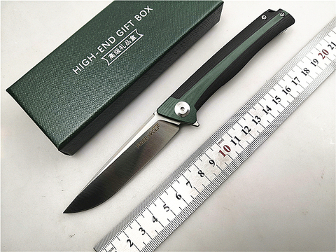 Folding Knife Free Wolf D2 blade EDC/Pocket Knife G10 handle Ball bearing outdoor/camping/hunting/utility knife folding ► Photo 1/6