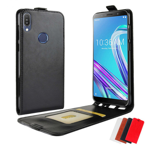 For Asus Zenfone Max Pro M1 ZB601KL ZB602KL Flip Case Leather Cover Housse For Asus Max Pro M1 Funda Soft TPU Shell Fitted Case ► Photo 1/6