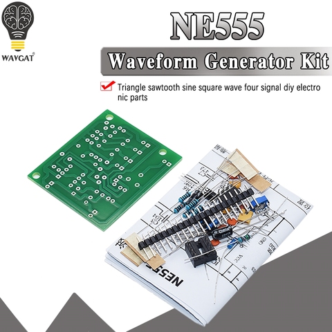 DC6-12V NE555 Pulse Generator Module Sine/Triangle/Square Wave generator multi-channel Waveform Signal Generator DIY Kit ► Photo 1/6