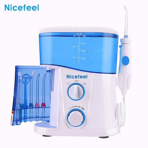 Water Flosser Dental Oral Irrigator Teeth Cleaner Pick Spa Tooth Care Clean With 7 Multifunctional Tips For Family ► Photo 1/6