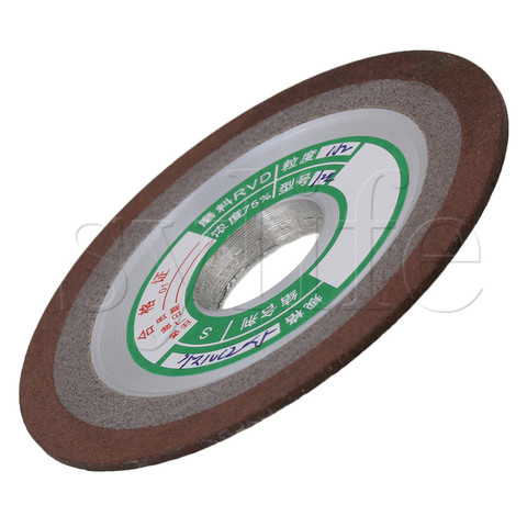 75x8x20mm Diamond One Side Tapered Grinding Wheel #150 Grit Silver Brown ► Photo 1/3