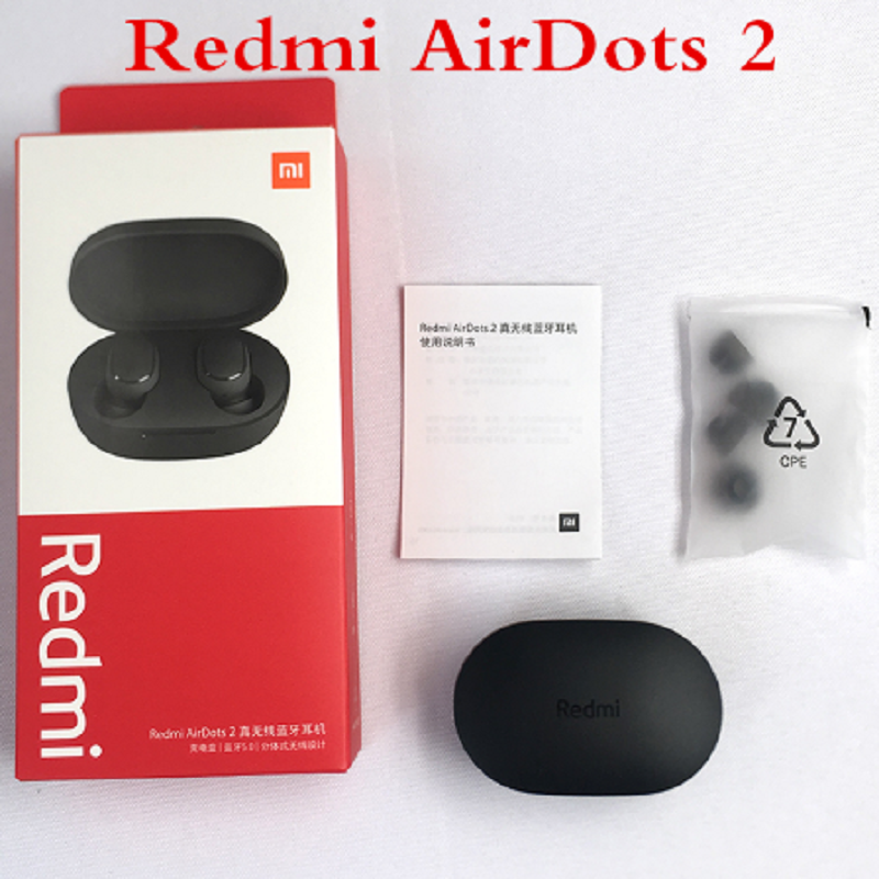 Original Xiaomi Redmi Airdots 2 TWS Bluetooth Headset Subwoofer