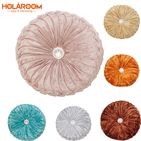 Round Chair Cushion PP Cotton Pumpkin Seat Pad For Patio Home Car Office floor Pillow Insert Filling Memory Foam Tatami Cushions ► Photo 1/6