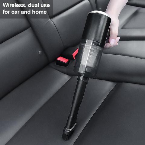 120W Car Mini Vacuum Cleaner Small Hand-held Cleaner USB Rechargeable Universal Car Home Interior Dust Buster Blower Dropship ► Photo 1/6