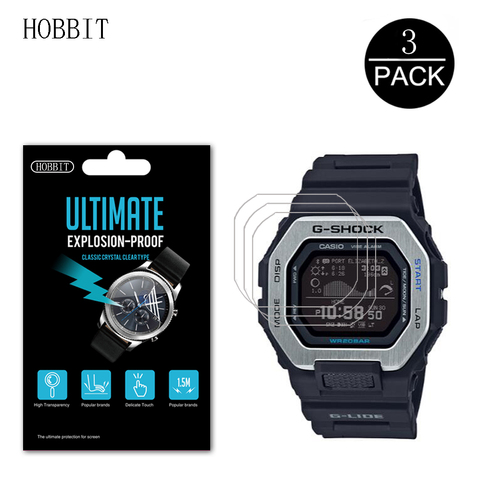 3PCS 5H 0.15mm Nano Explosion-proof Screen Protector For Casio G-Shock GBX-100 GBX100 1PR 2PR 7PR SmartWatch Screen Guard Film ► Photo 1/6