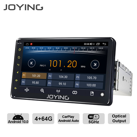 JOYING single 1 din 7 inch universal Car radio GPS Navigation Android 8.1  Radio HD head unit Screen support SWC/Mirror link/BT - Price history &  Review