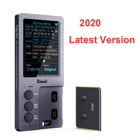 Qianli ICopy Plus 2.1 True Tone Repair Programmer for 7/8/8P/X/XR/XS/XS MAX/11 Pro Max LCD/Vibrator Transfer EEPROM Programmer ► Photo 1/6