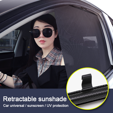 LOEN New Car Side window Sunshade Windshield Sunshade Cover Shield Curtain Auto Sun Shade Block Anti-UV for SUV Cars ► Photo 1/6