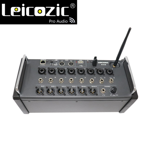 Leicozic XR16 X AIR 1:1 16 input Digital mixer for ipad/android tablets integrated Wifi & USB Stereo Recorder mixing console ► Photo 1/1