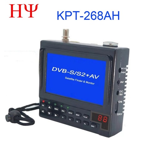 KPT-268AH DVB-S2 Satfinder Full HD Digital Satellite TV Receiver Finder Meter MPEG-4 DVB-S Sat Finder  KPT 356H SATLINK WS-6933 ► Photo 1/6