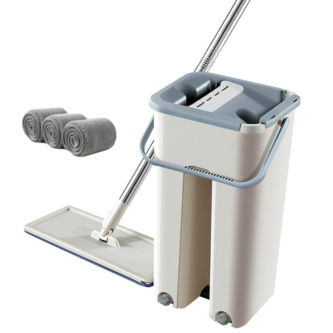 Squeeze Mops Bucket Wring Cleaning for Wash Floor Up Lightning Offers Practical Home Wiper Kitchen Window Dry Wet I Use Smart ► Photo 1/6