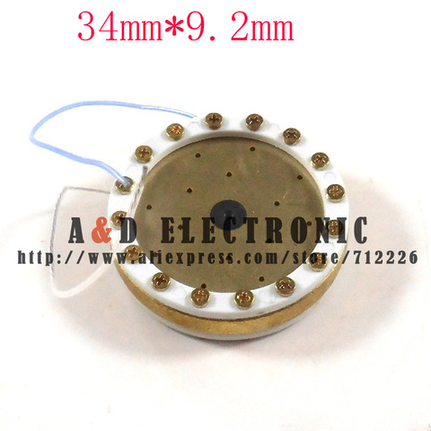 New Microphone 34mm Large Mylar Capsule Diaphragm Condenser Double-sided M7 K47 K49 K87 Mount for Neumann DIY Replacement ► Photo 1/6