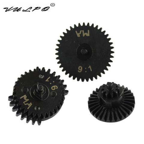 VULPO Hot Sale MA CNC Steel 9:1 Super High Speed Cyclone Dual Sector Gear Set For Airsoft AEG Gearbox ► Photo 1/4