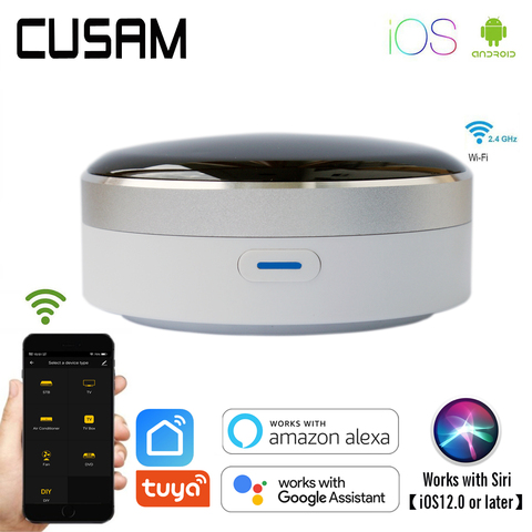 Smart IR Controller Universal Smart Home Blaster Infrared Wireless Remote Control via Tuya APP Works with Alexa Google Home Siri ► Photo 1/6