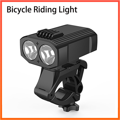 Bike Light Y16 400LM 2 XPE LED Bicycle Light Flashlight USB Rechargeable with 360 Degree Rotation Bracket and 5 Modes for Bike ► Photo 1/6